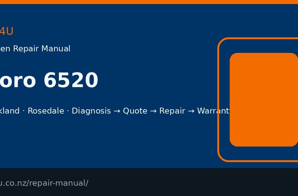 Doro 6520 screen repair manual — FIX4U Auckland