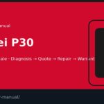 Huawei P30 screen repair manual — FIX4U Auckland