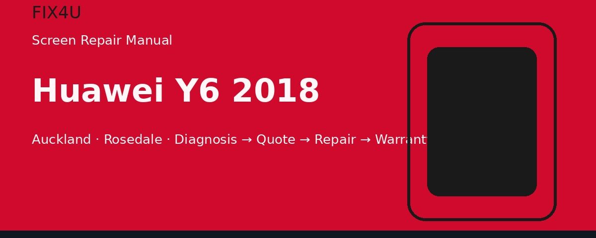 Huawei Y6 2018 Screen Repair Manual | FIX4U Huawei Y6 2018 screen repair manual — FIX4U Auckland