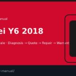 Huawei Y6 2018 screen repair manual — FIX4U Auckland