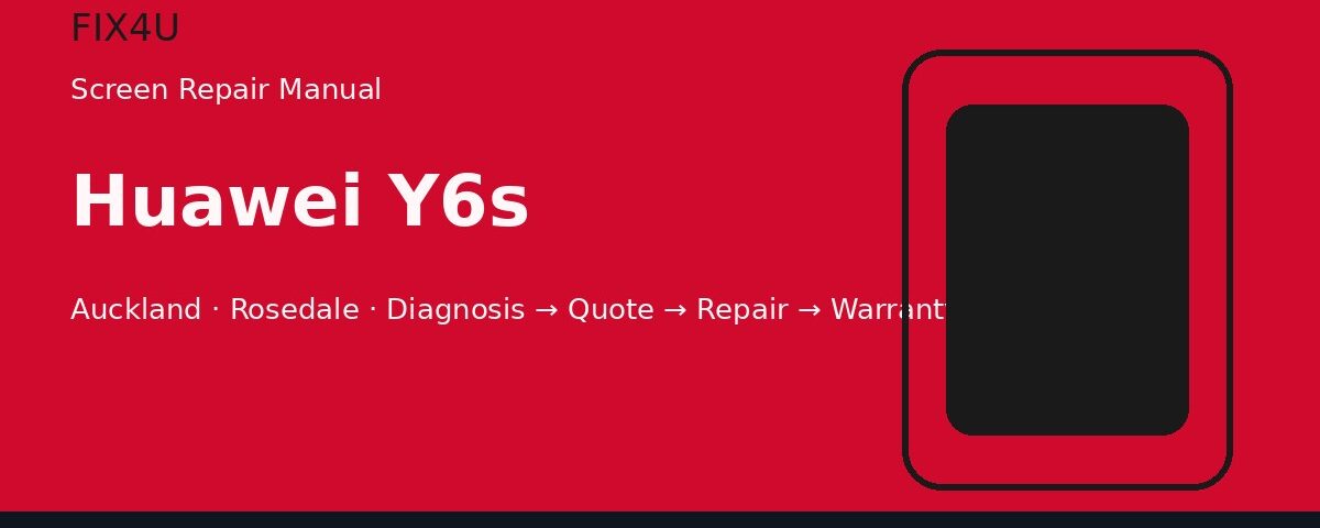 Huawei Y6s Screen Repair Manual | FIX4U Huawei Y6s screen repair manual — FIX4U Auckland