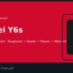 Huawei Y6s Screen Repair Manual | FIX4U Huawei Y6s screen repair manual — FIX4U Auckland