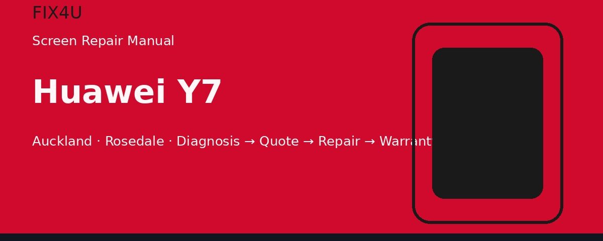 Huawei Y7 Screen Repair Manual | FIX4U Huawei Y7 screen repair manual — FIX4U Auckland