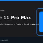 iPhone 11 Pro Max Screen Repair Manual | FIX4U iPhone 11 Pro Max screen repair manual — FIX4U Auckland