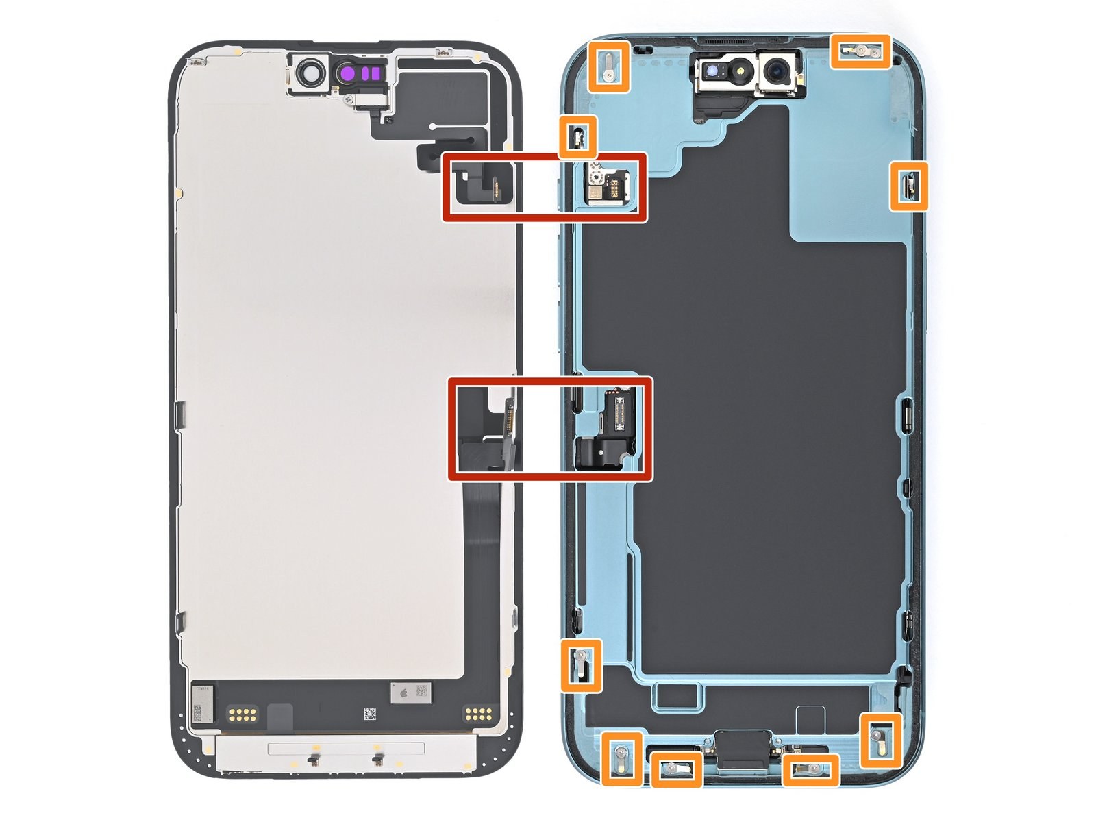 iPhone 16 Plus — Screen information (logo-free)