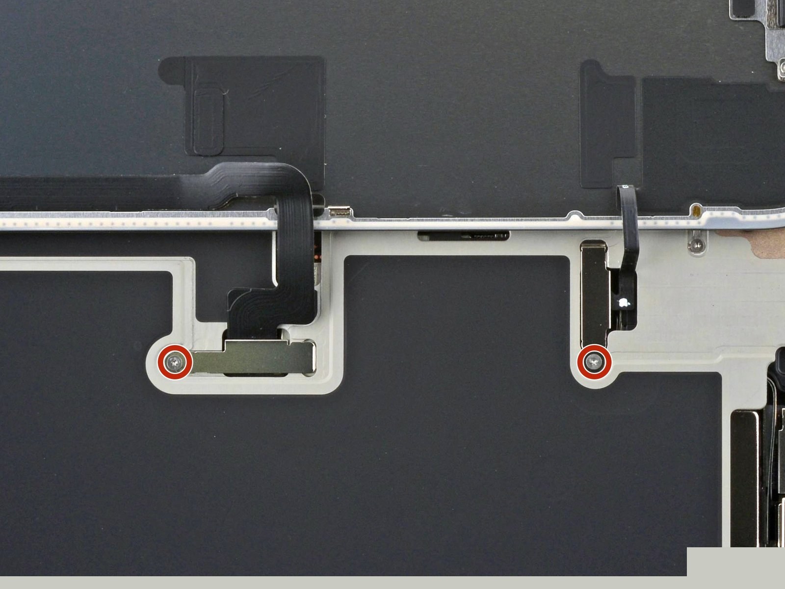 iPhone 16 Pro Max — Remove the connector covers (logo-free)