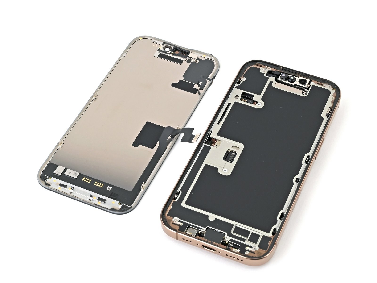 iPhone 16 Pro — Remove the screen (logo-free)