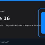 iPhone 16 screen repair manual — FIX4U Auckland