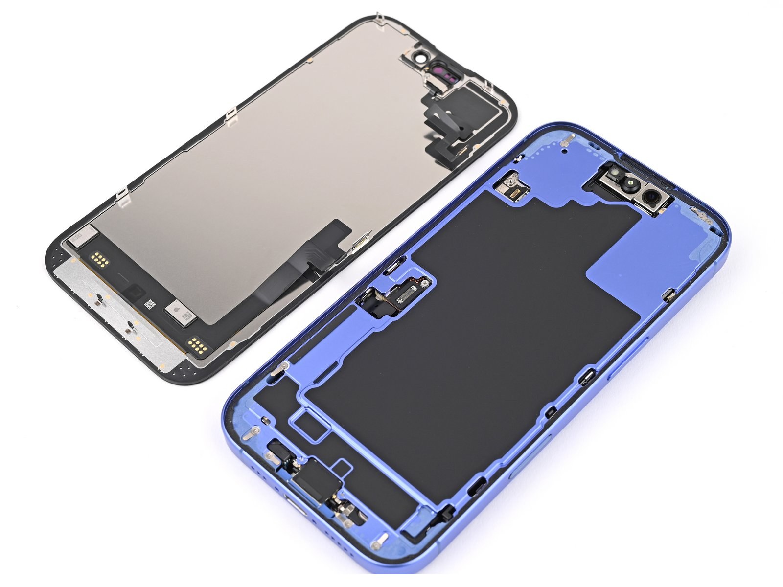 iPhone 16 — Remove the screen (logo-free)