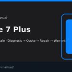 iPhone 7 Plus screen repair manual — FIX4U Auckland