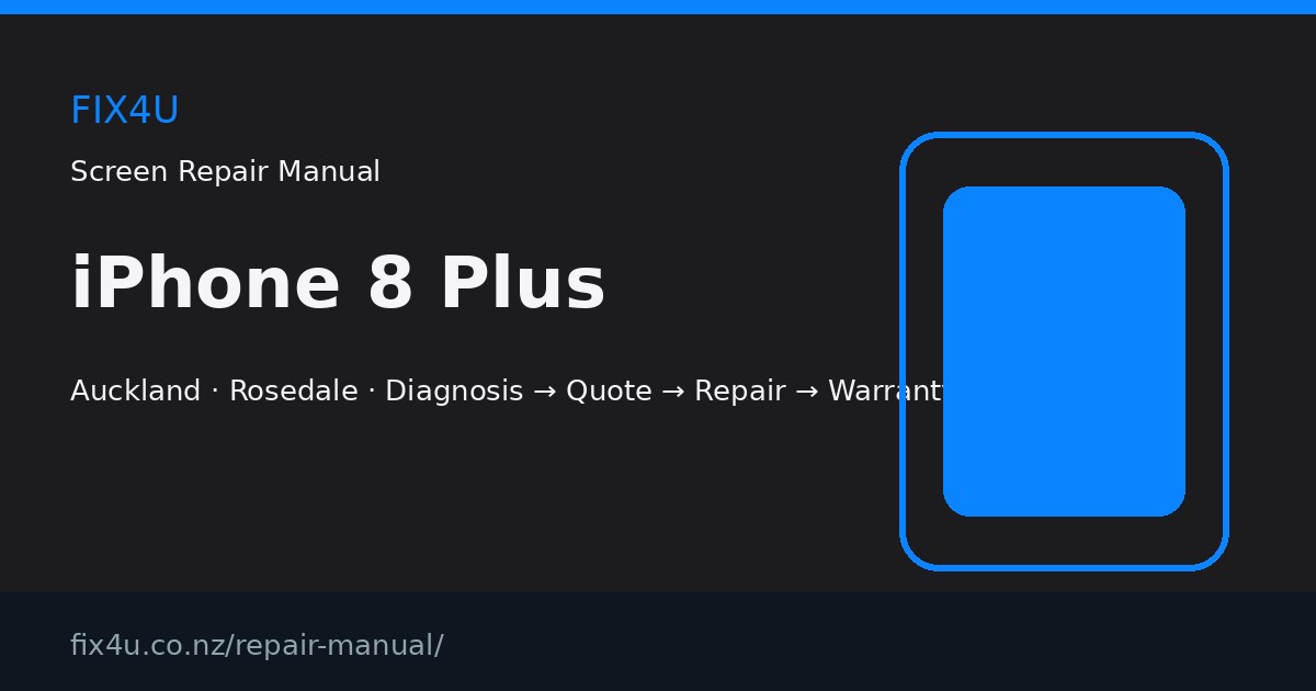iPhone 8 Plus Screen Repair Manual