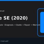 iPhone SE 2020 Screen Repair Manual | FIX4U iPhone SE (2020) screen repair manual — FIX4U Auckland
