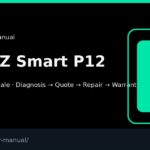 One NZ Smart P12 Screen Repair Manual | FIX4U One NZ Smart P12 screen repair manual — FIX4U Auckland