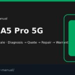 OPPO A5 Pro 5G Screen Repair Manual | FIX4U OPPO A5 Pro 5G screen repair manual — FIX4U Auckland
