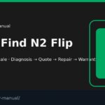 OPPO Find N2 Flip Screen Repair Manual | FIX4U OPPO Find N2 Flip screen repair manual — FIX4U Auckland