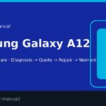 Samsung Galaxy A12 Screen Repair Manual | FIX4U Samsung Galaxy A12 screen repair manual — FIX4U Auckland
