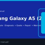 Samsung Galaxy A5 (2017) screen repair manual — FIX4U Auckland