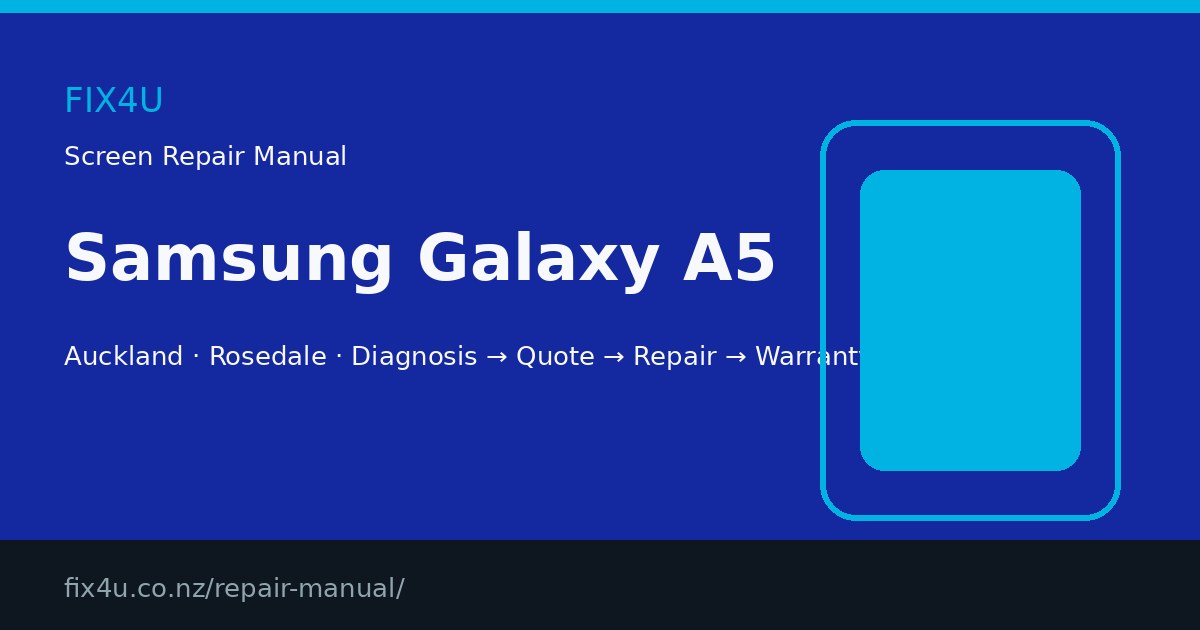 Samsung Galaxy A5 Screen Repair Manual