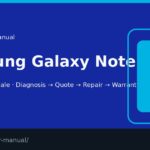 Samsung Galaxy Note 3 screen repair manual — FIX4U Auckland