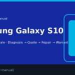 Samsung Galaxy S10 screen repair manual — FIX4U Auckland